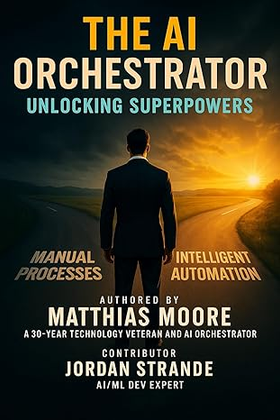 The AI Orchestrator book cover by Matthias Moore
